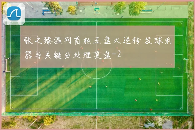 张之臻温网首轮五盘大逆转 发球利器与关键分处理复盘