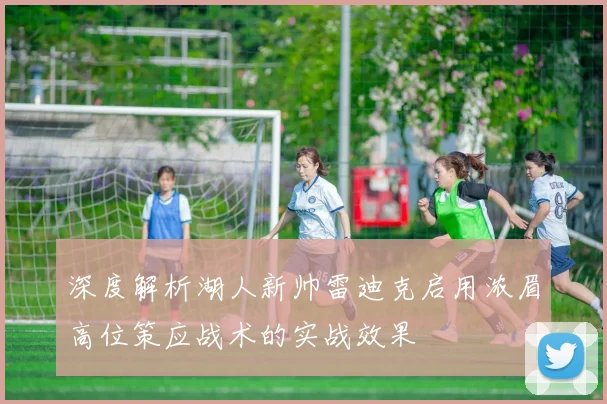 深度解析湖人新帅雷迪克启用浓眉高位策应战术的实战效果